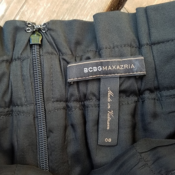 Bcbgmaxazria Black Midi Skirt - Picture 4 of 8